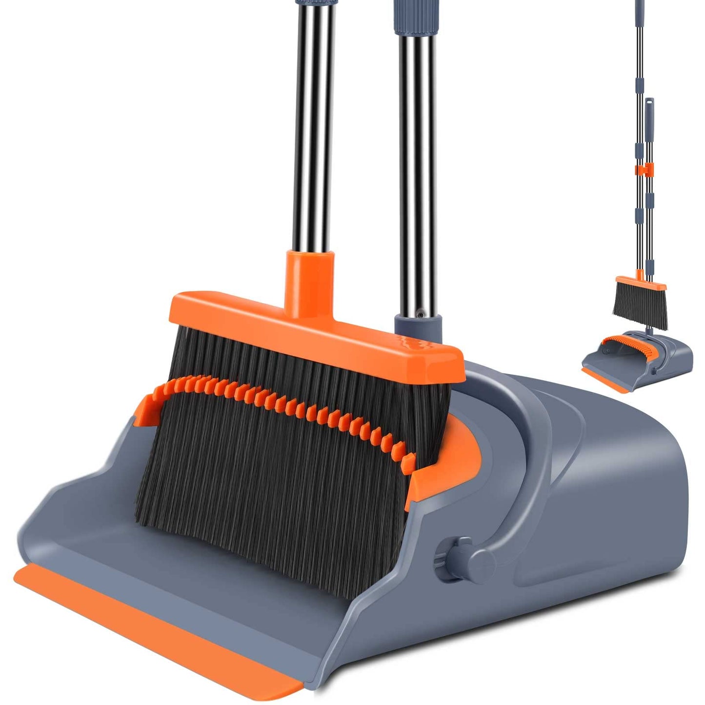 Kelamayi Indoor & Outdoor Sweeping Set with Dustpan Teeth