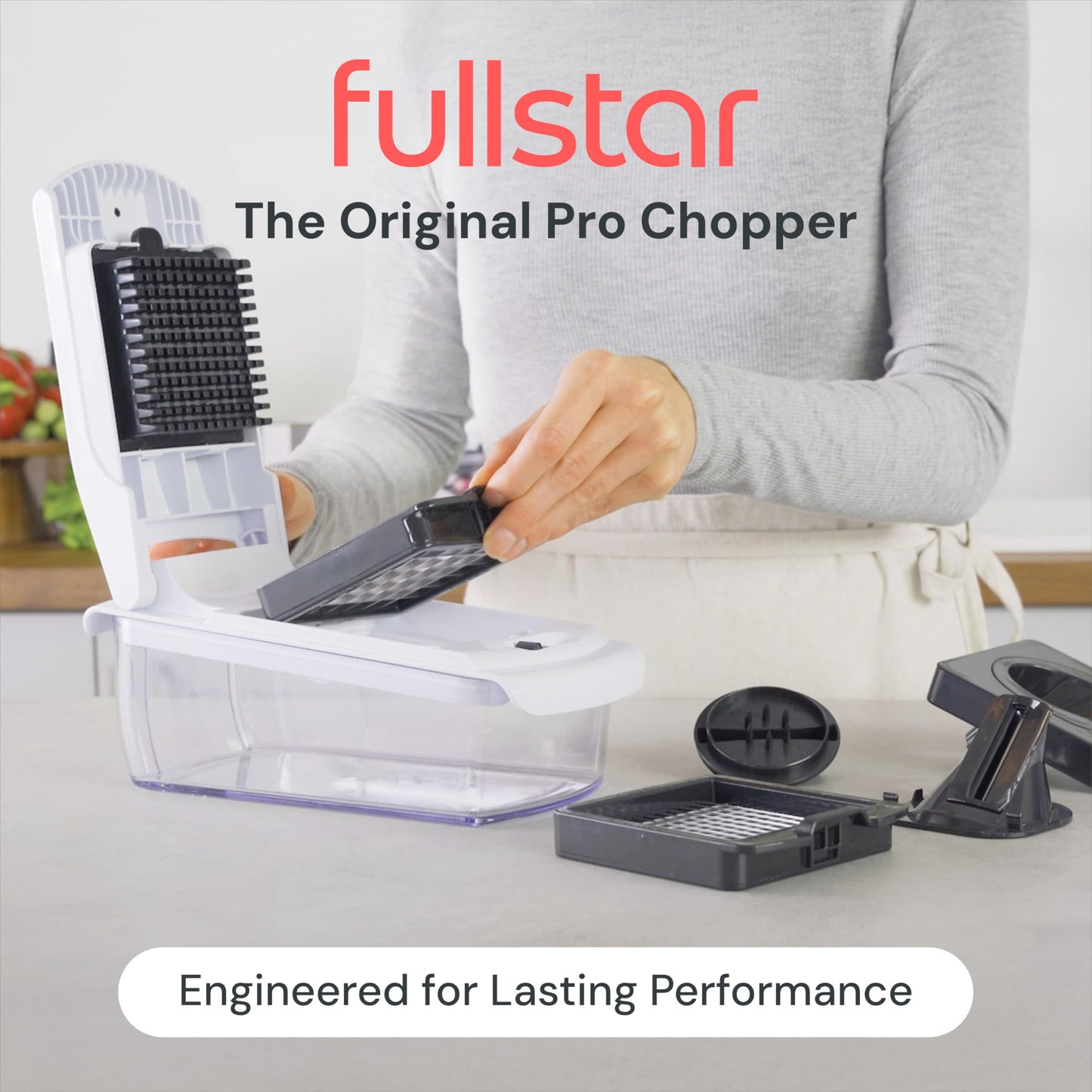 Fullstar Vegetable Cutter & Fruit Slicer – White
