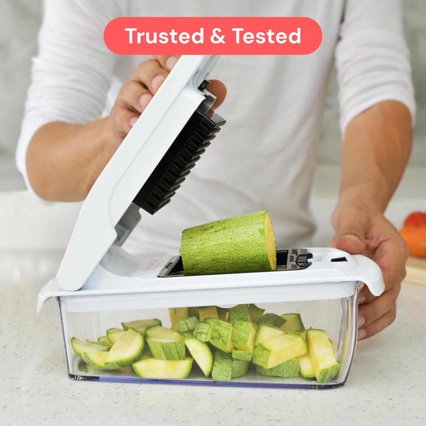 Fullstar Vegetable Cutter & Fruit Slicer – White